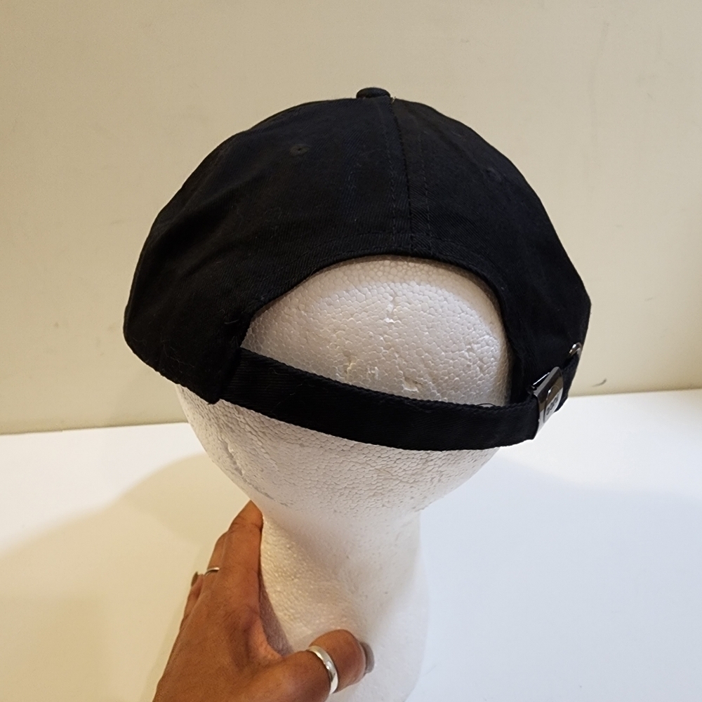 OONI unisex black Cotton Adjustable Baseball hat OS - Picture 4 of 10